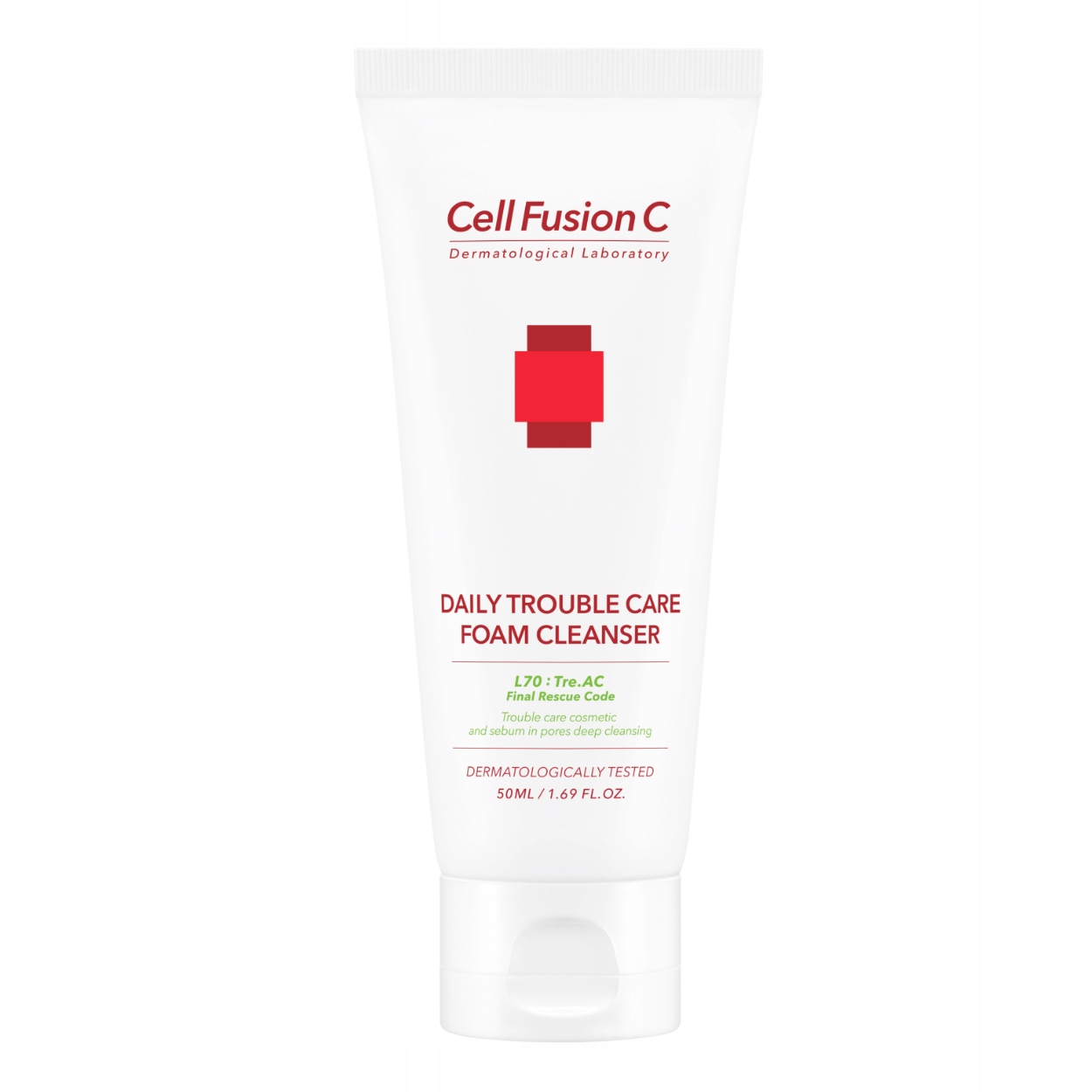 Cell Fusion C Daily Trouble Care Foam Cleanser-pianka do skóry tłustej130ml