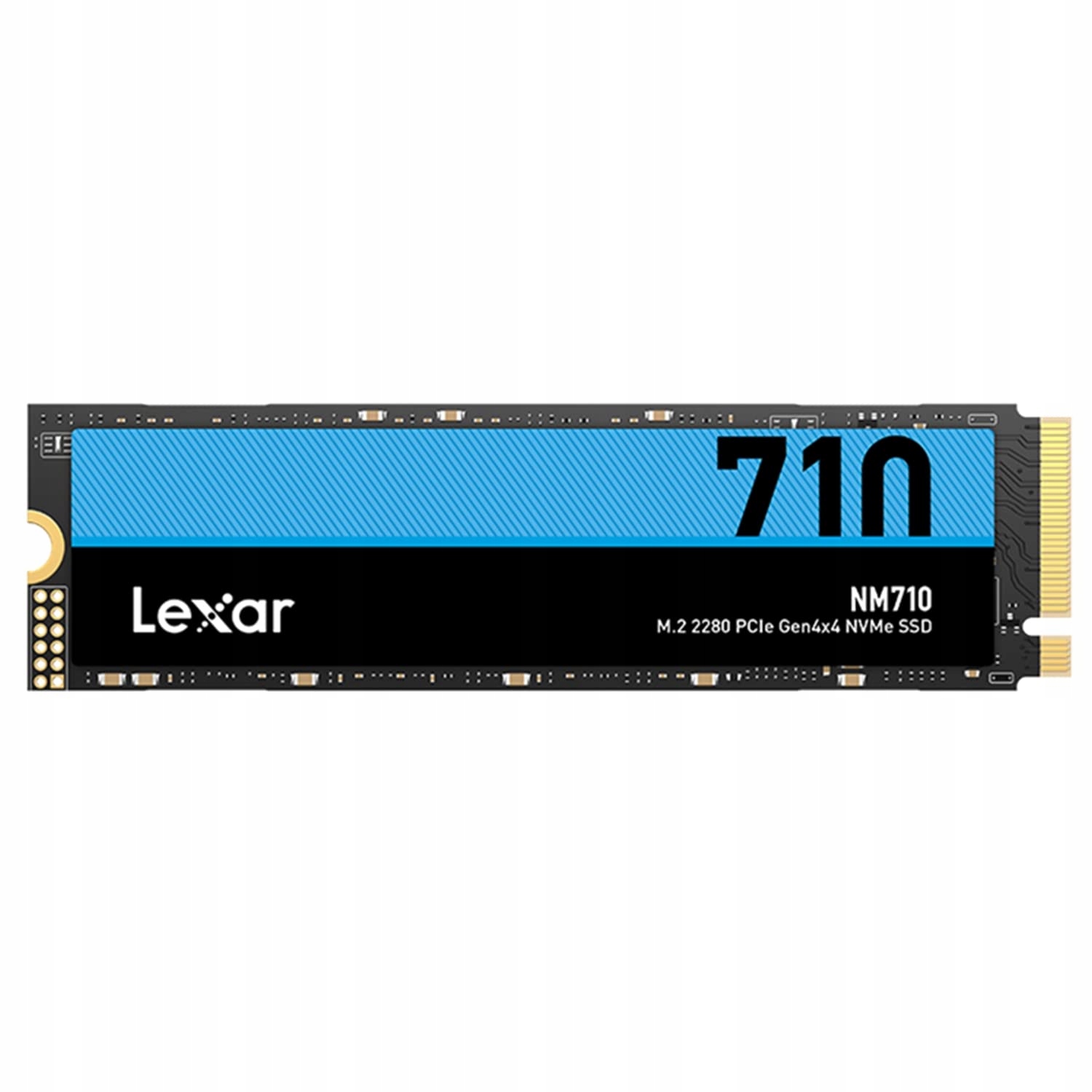 Lexar NM710 2000GB M.2 NVMe Ssd PCIe Gen4x4, 4850 MB/s odczyt, 4500 MB/s za
