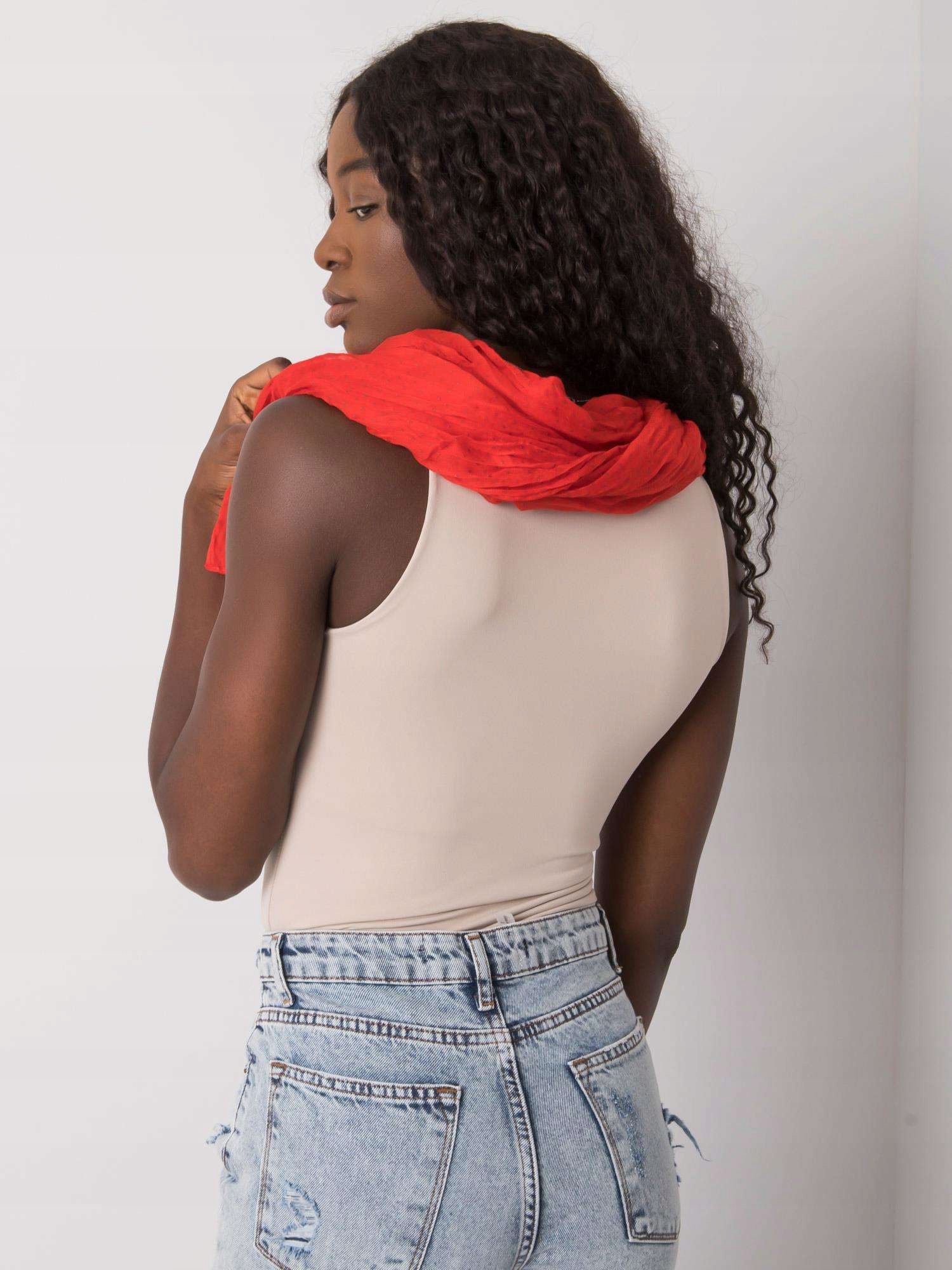 CHUSTA DAMSKA APASZKA SZAL BANDANA W GROSZKI Marka inna