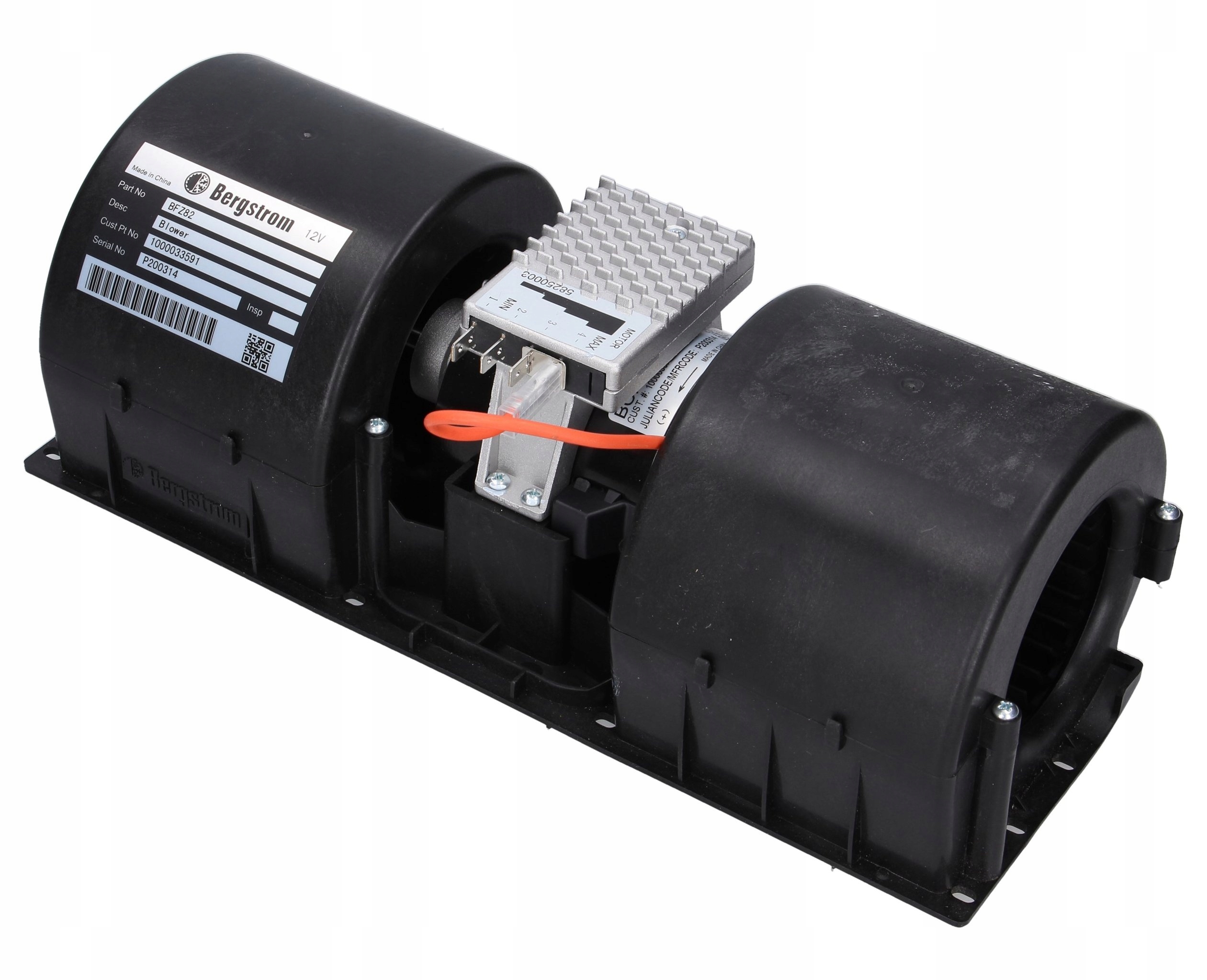 foukání ohřívače, topení nabíječka Jcb