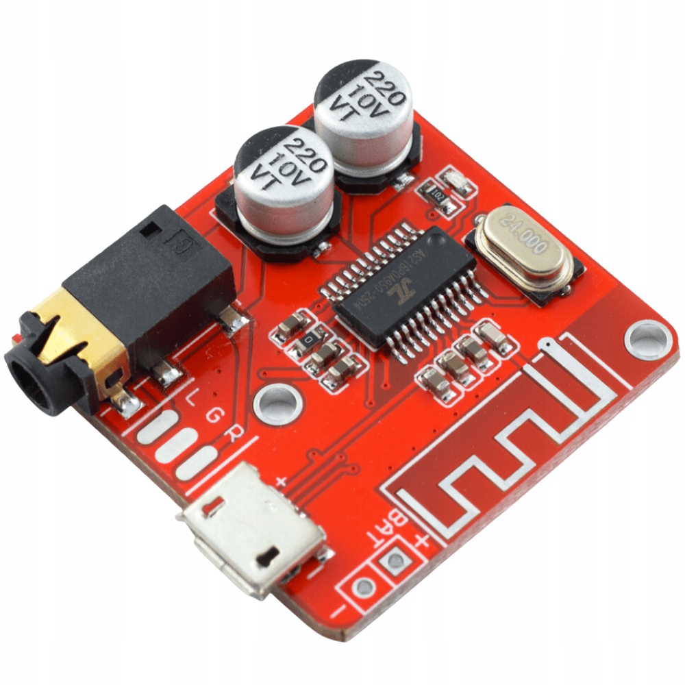 Moduł Audio Bluetooth 5.0 z gniazdem Jack 3,5mm XY-BT-MINI MP3 wejście L/R