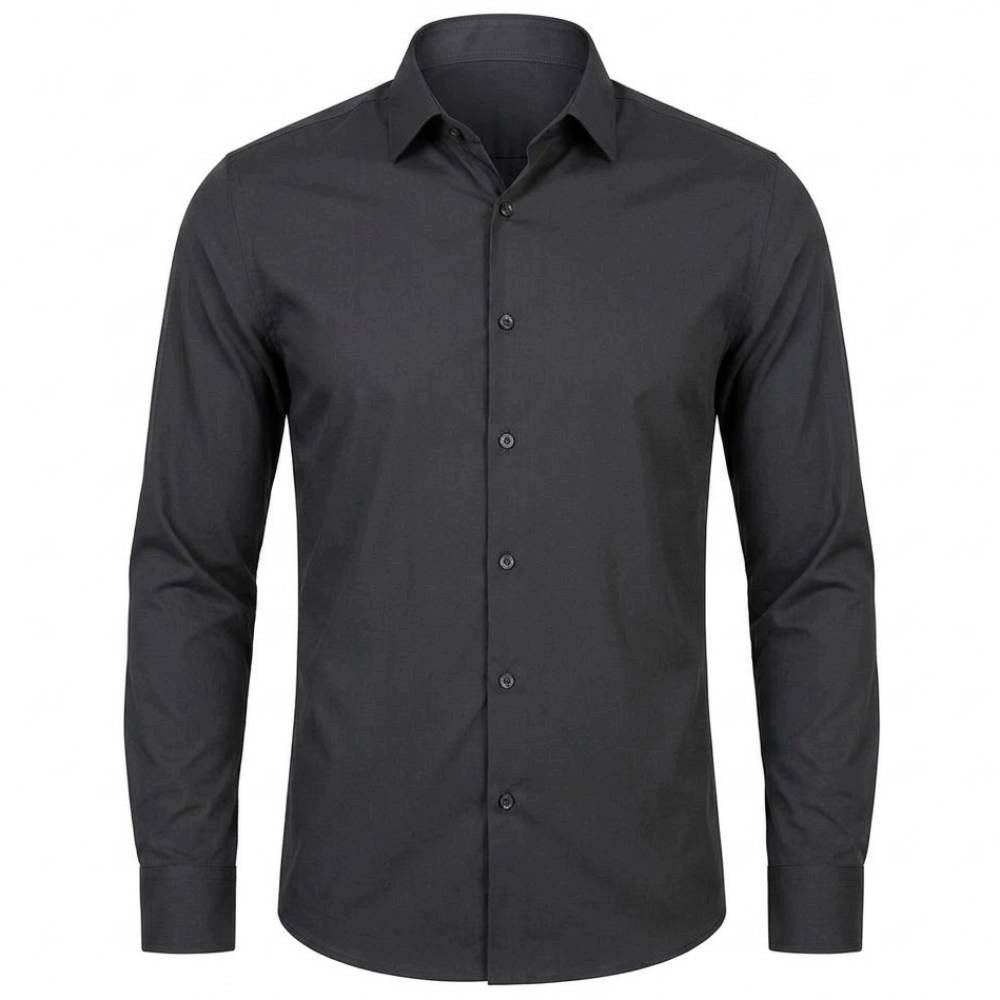 Ego Man košile pánská S357-004 slim fit XXL černá