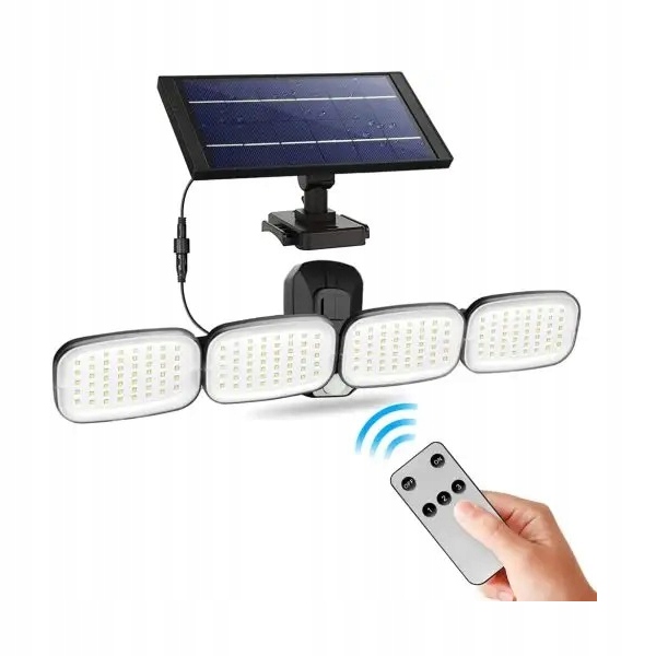 

Duża Lampa Solarna Z Ramionami Szeroka Mocna Duza