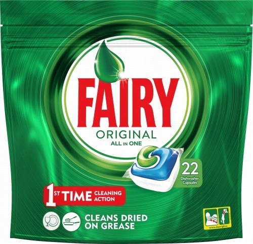 

Kapsułki do zmywarki Fairy All in one Fairy 22szt