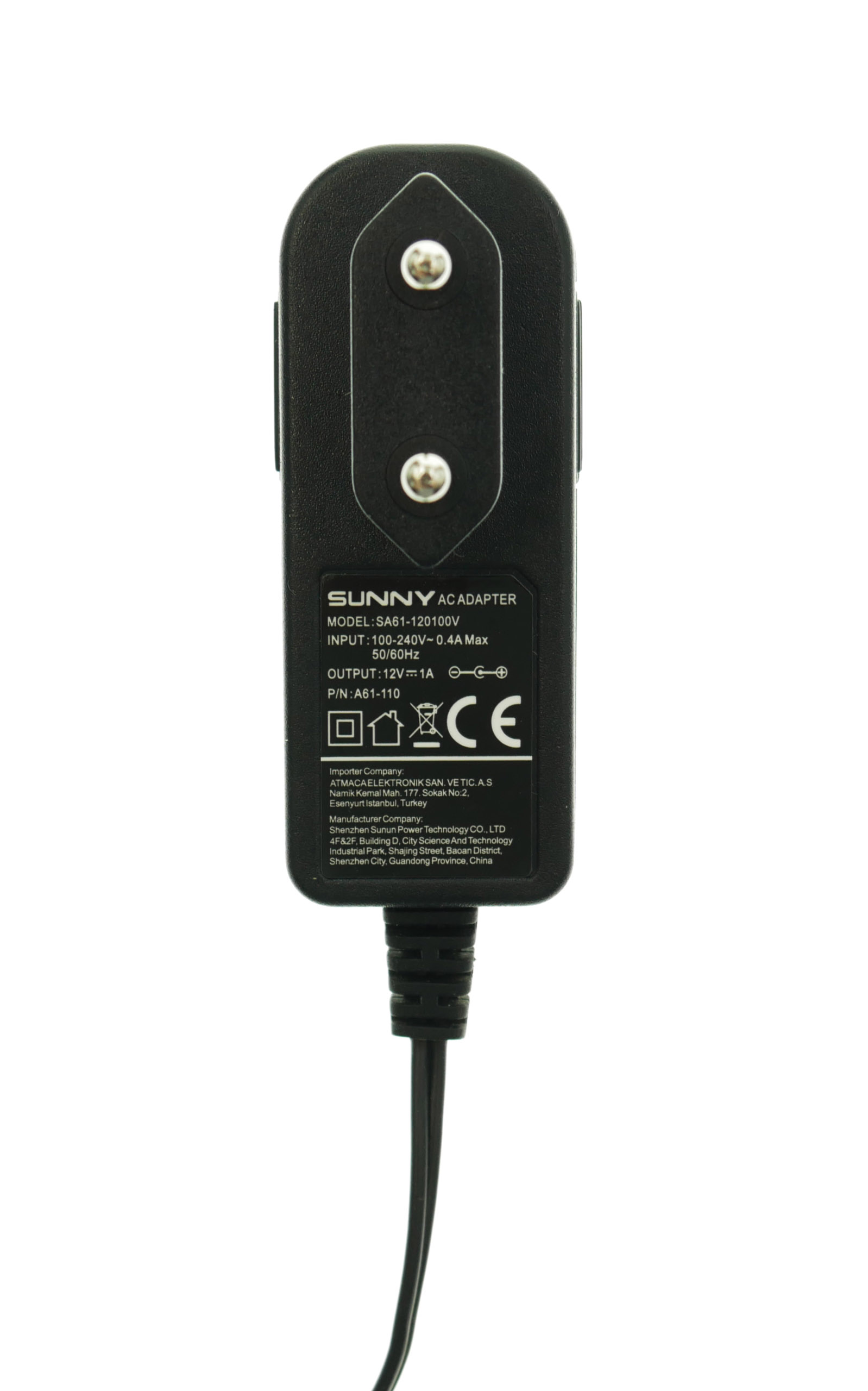 Zasilacz impulsowy Sunny 12V 1A Z856