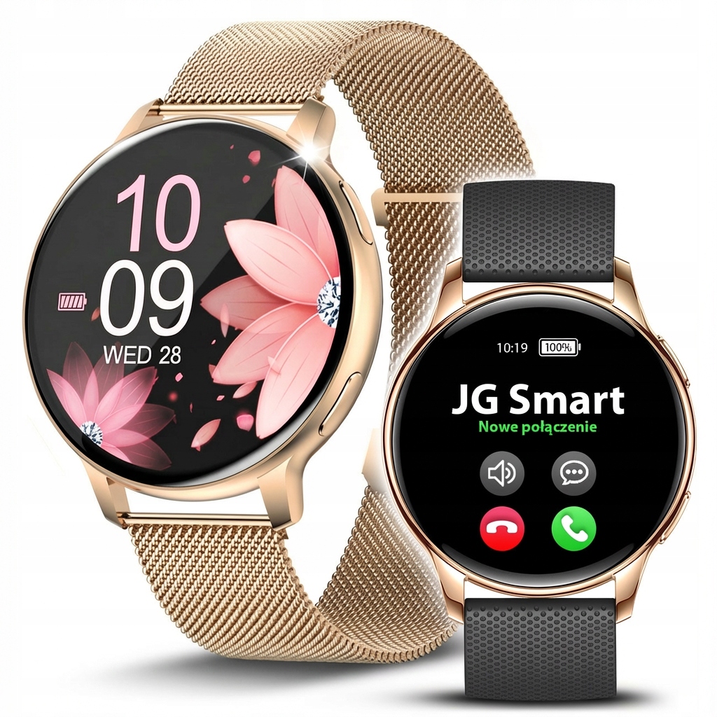 Chytré Hodinky Dámské Hodinky Menu Pl Upozornění Na Hovor Tlak 4 Řemínky