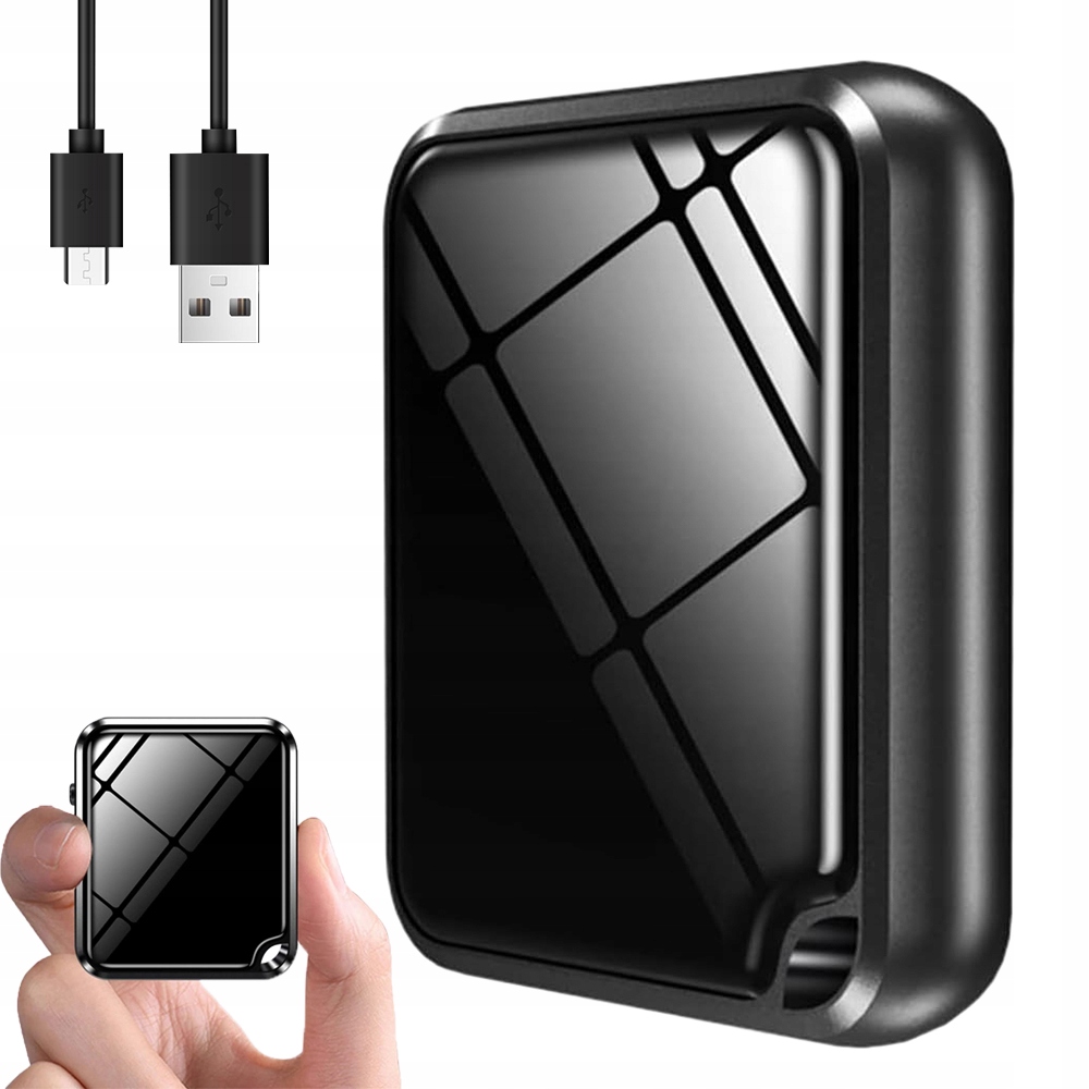 Mini Diktafon 16 Gb Nahrávání Jedním Dotykem, Ze Sluchátek A Usb