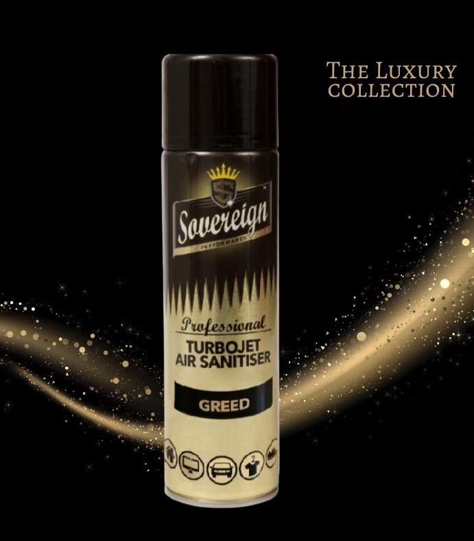 Zapach do samochodu perfumy odświeżacz MĘSKI greed Producent Sovereign