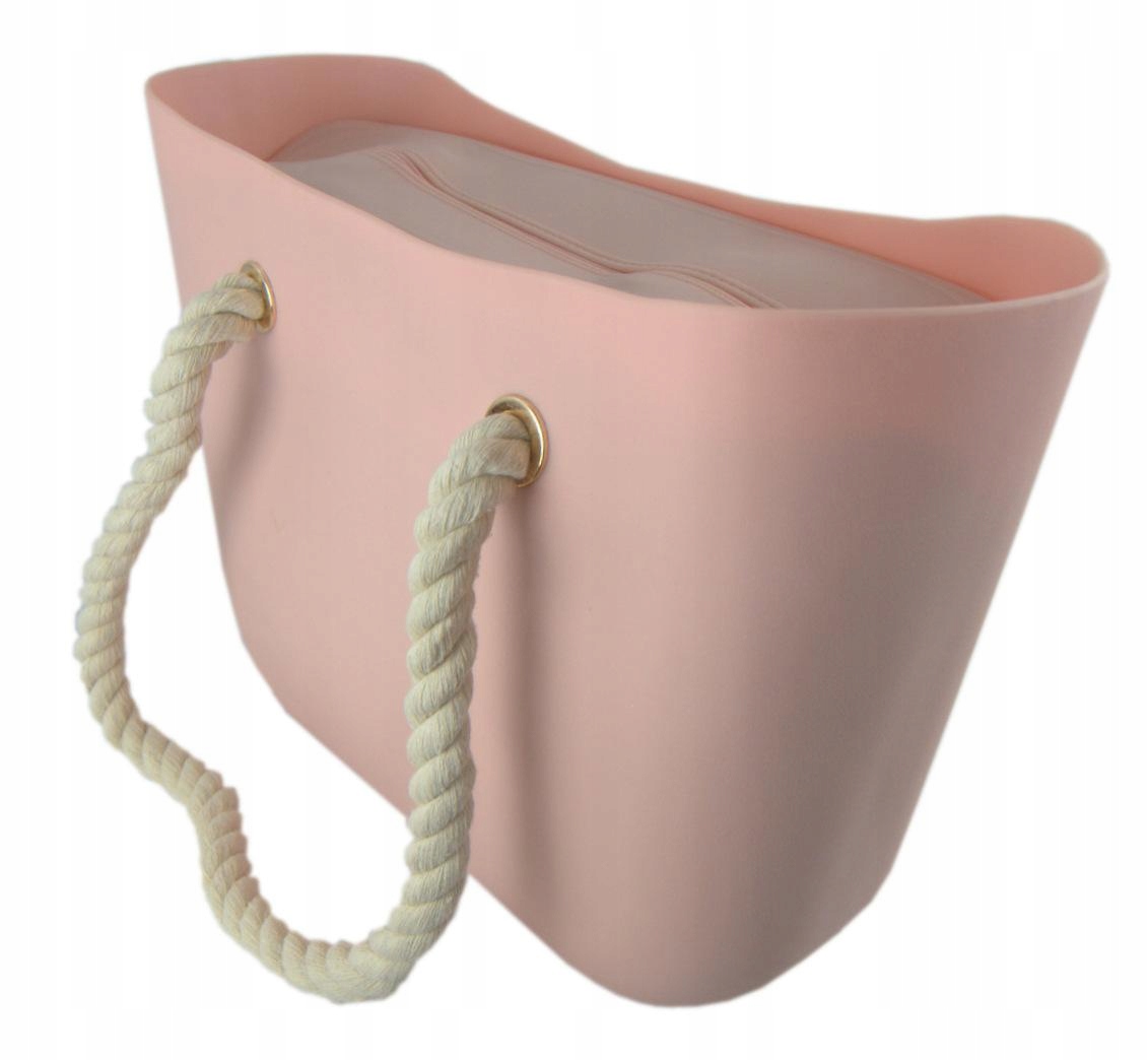 O TORBA GUMOWA TOREBKA HOBO JELLY SHOPPER BAG TGLB