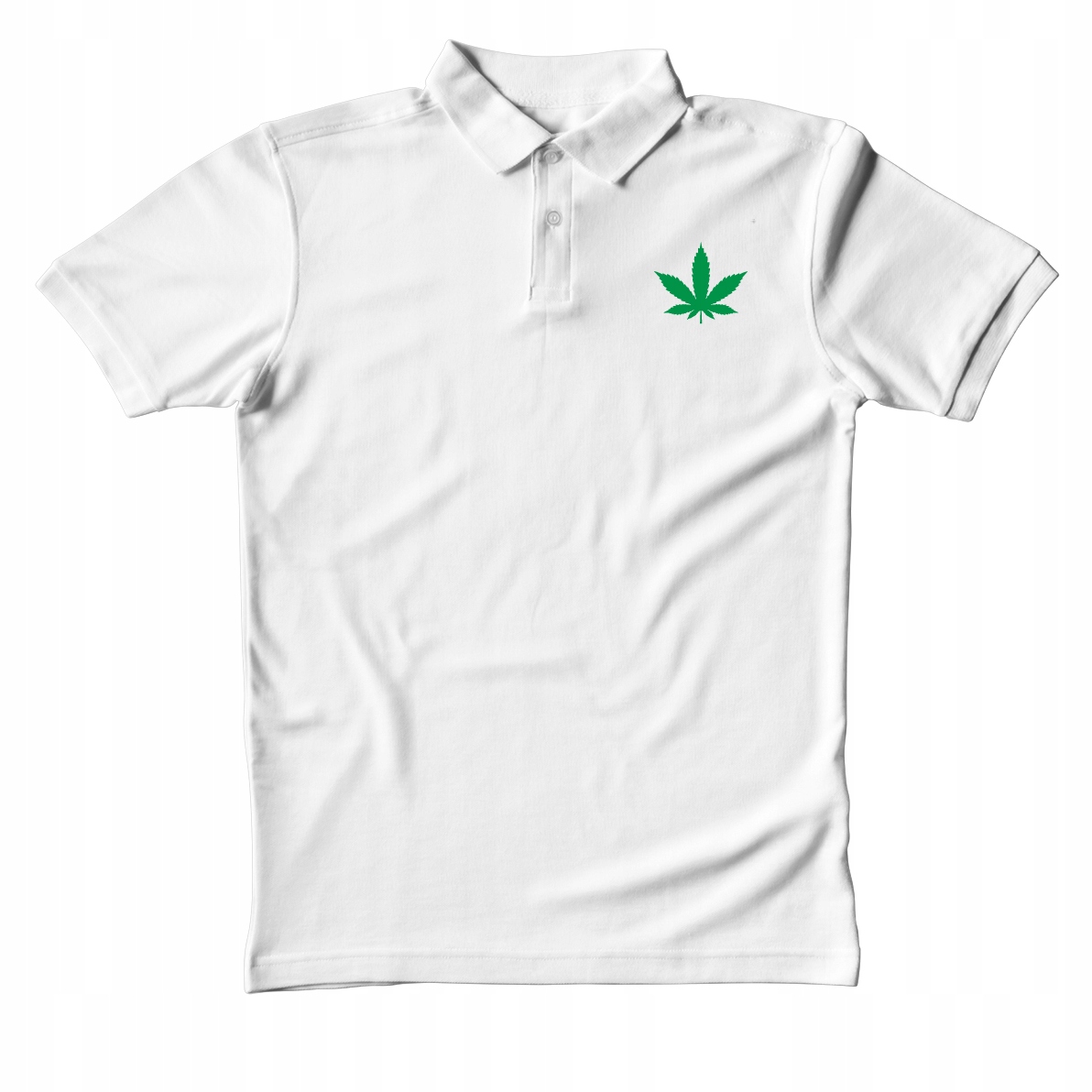 

Koszulka polo Marihuana Ganja Trawa na piersi M