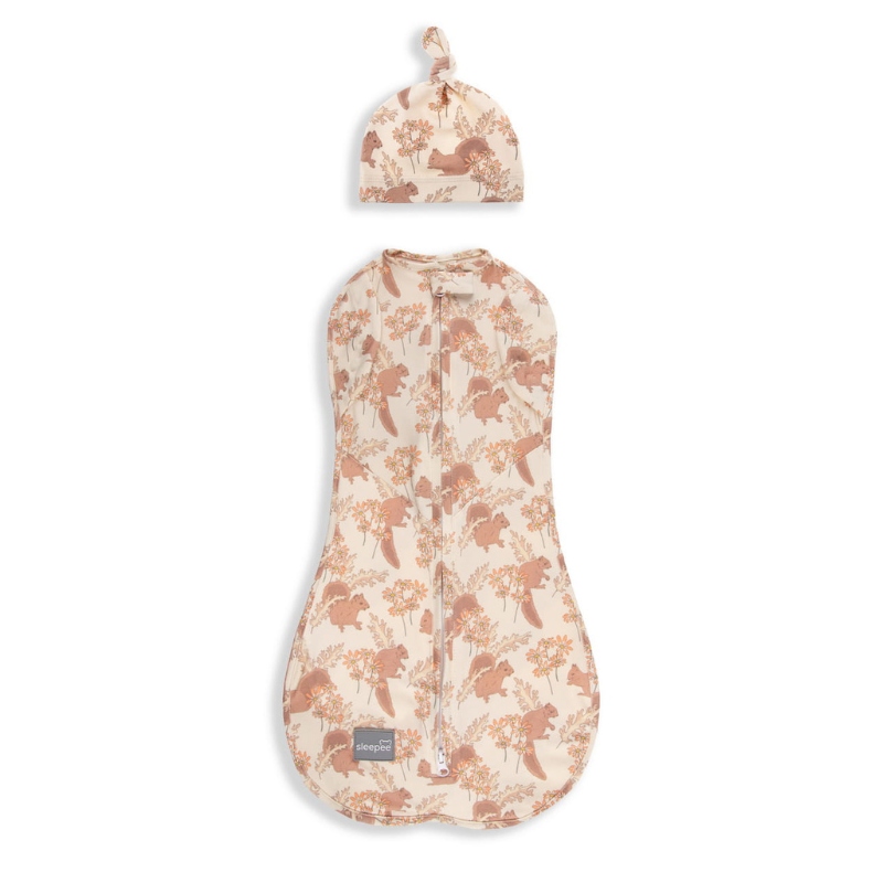 Otulacz SECOND STEP Vintage Animals Almond - Sleepee