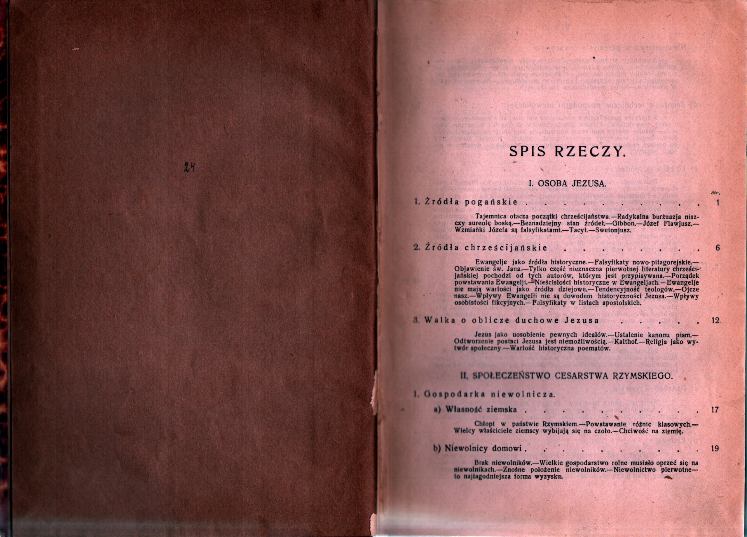 POCHODZENIE CHRZEŚCIJAŃSTWA - KAROL KAUTSKY 1923