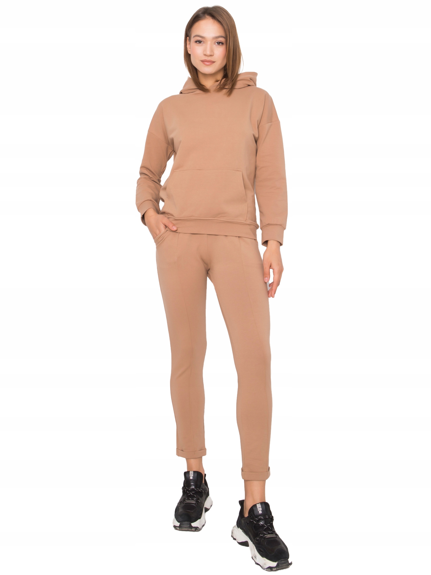 

Bluza z kapturem Spodnie bawełniane Komplet - M