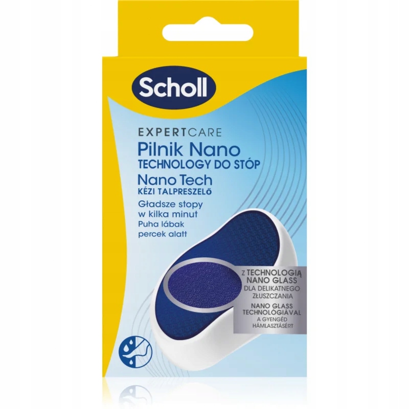 Scholl Pilník Nano Glass pro tvrdou pokožku nohou