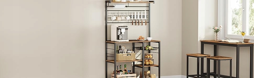 REGAŁ KUCHENNY STOJĄCY WYSPA KUCHENNA PÓŁKA NA MIKROFALÓWKĘ KUCHNIA LETNIA Materiał płyta MDF