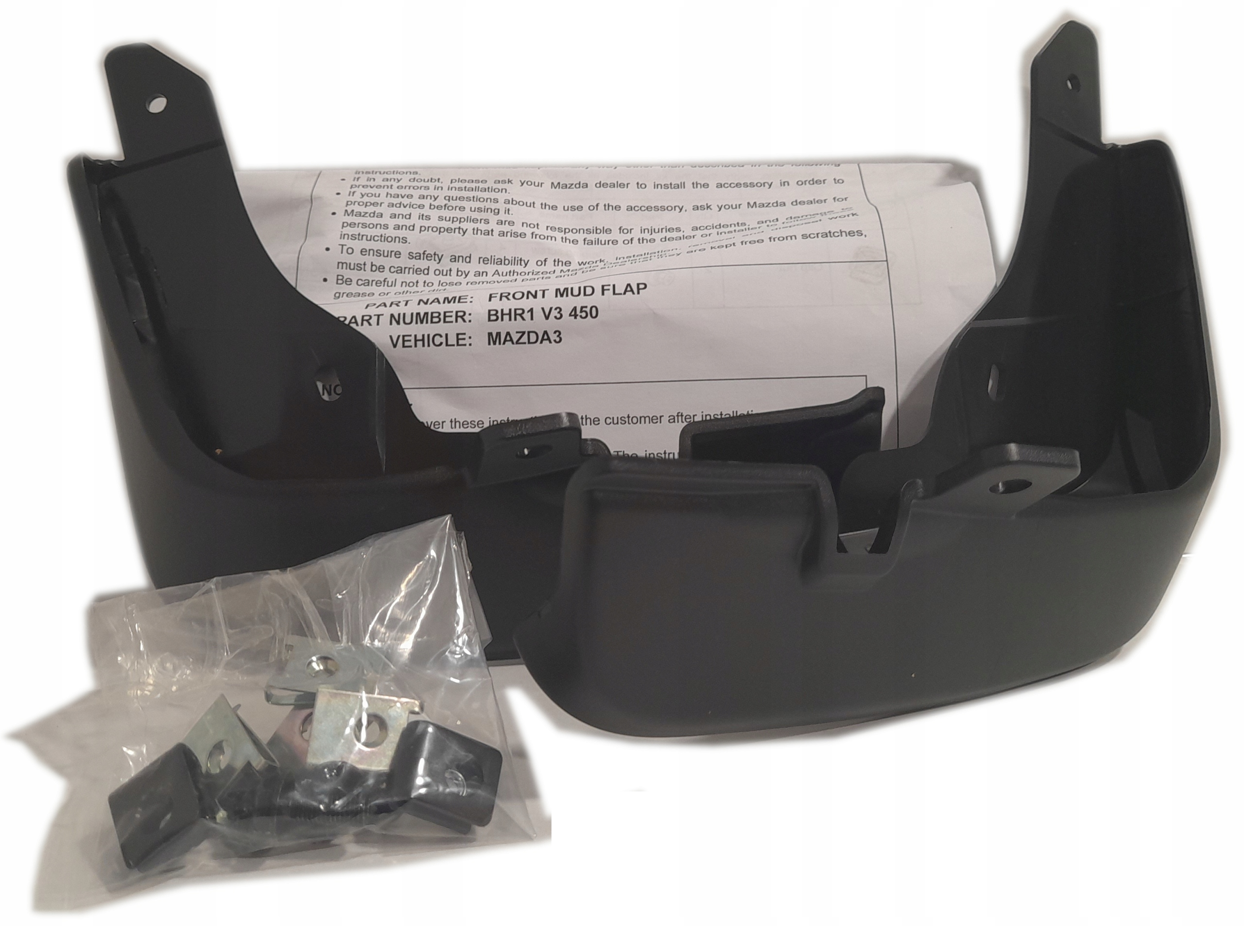 Передні Бризковики Mazda 3 BM BN хетчбек / седан