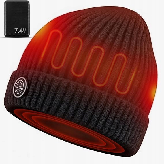 Dámská teplá vyhřívaná čepice pro muže 7000 Mah Vyhřívaná vyhřívaná čepice