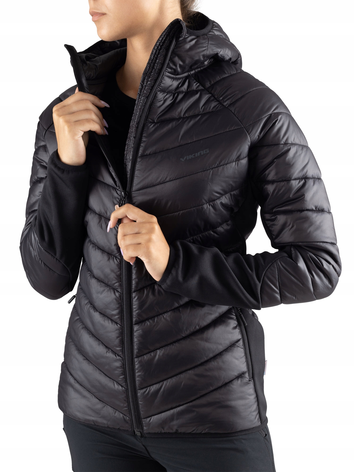Kurtka damska Viking Becky Warm Pro Polartec Primaloft czarna
