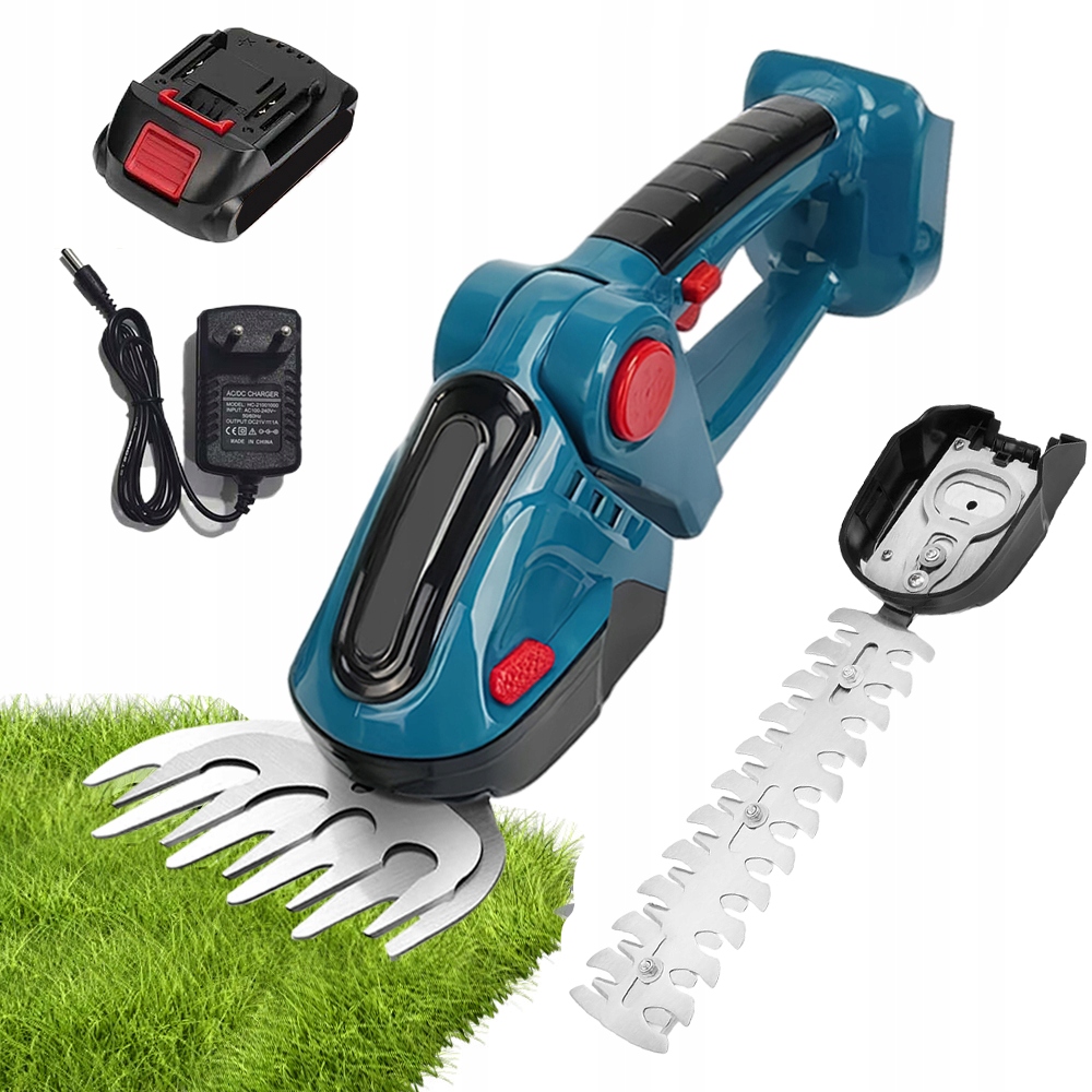 Akumulátorové Nůžky Na Trávy A Keře Na Živý Plot S Nastavitelným Úhlem