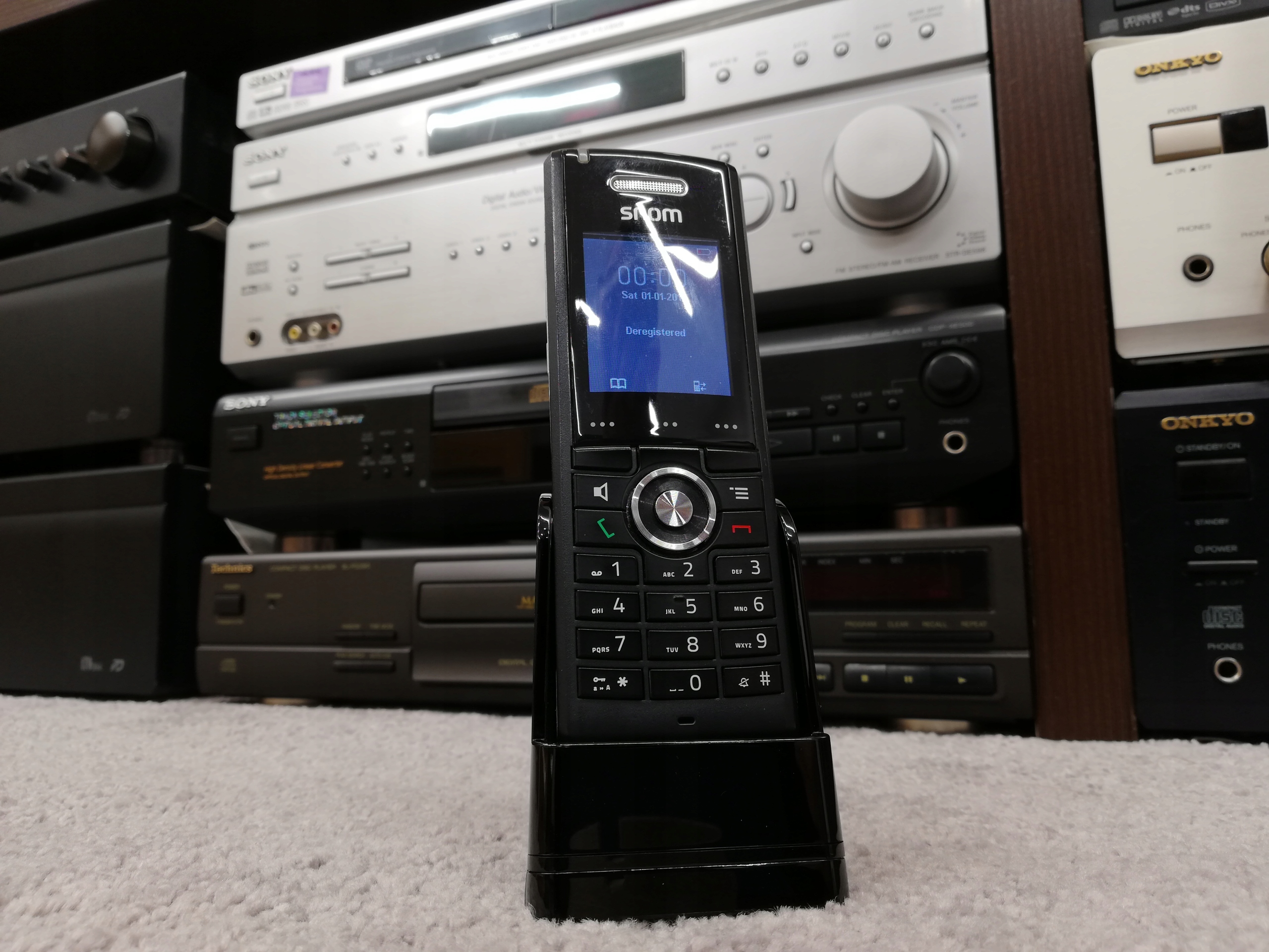 Bezprzewodowy Telefon Snom M65 Słuchawka IP DECT Marka inna