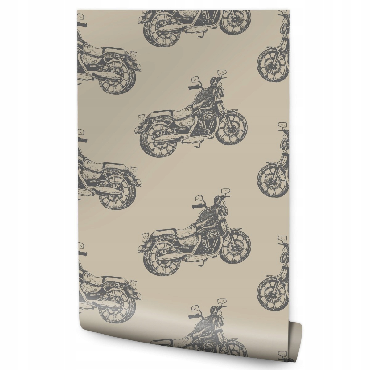 Mládežnická tapeta Motocykly Chopper Vintage Dekor