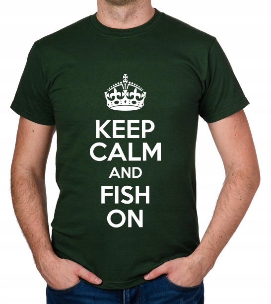 

koszulka Keep Calm And Fish On prezent