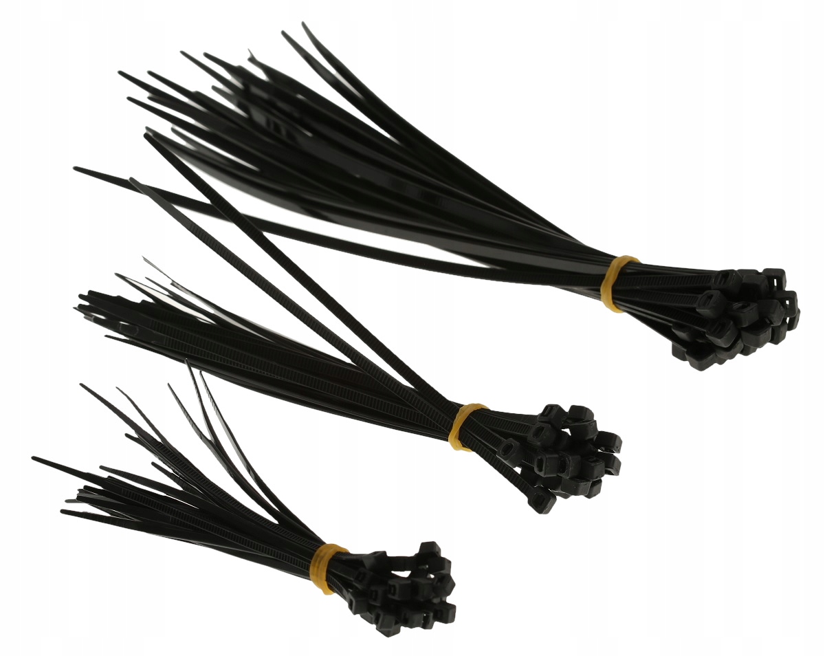 

Opaski Kablowe Zipy Zaciskowe Czarne Komplet 3.6mm