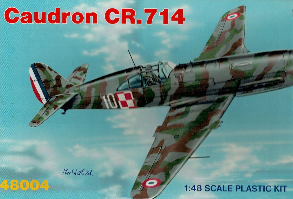 Model letadla Caudron CR.714 1:48