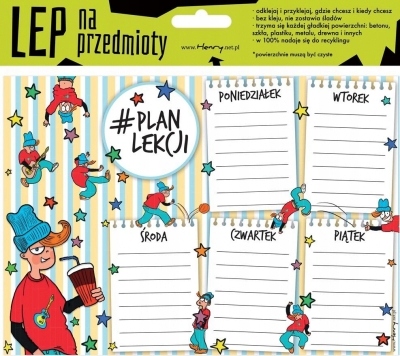 Elektrostatyczny plan lekcji A5 - Chłopak