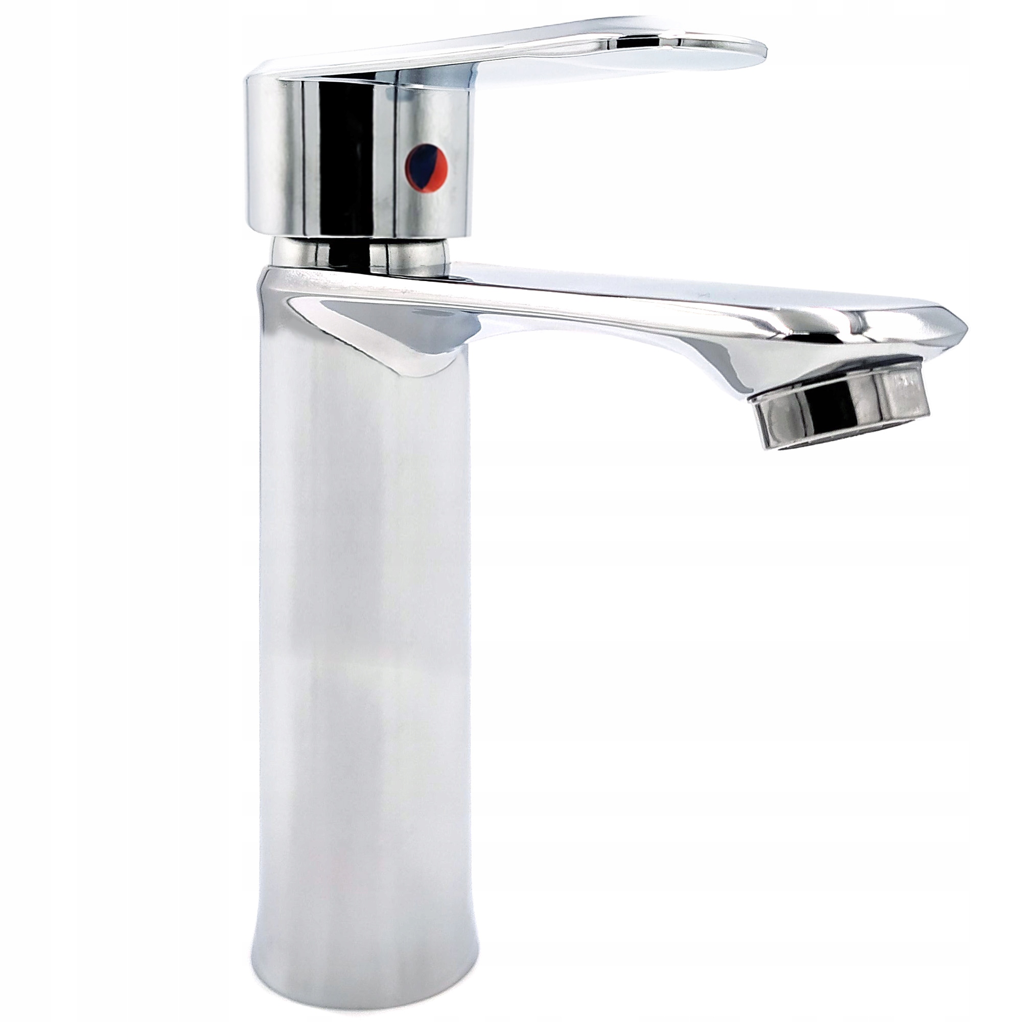 BATERIA ŁAZIENKOWA UMYWALKOWA KRAN DO UMYWALKI STOJĄCA CHROM STAŁA WYLEWKA Marka Unitec