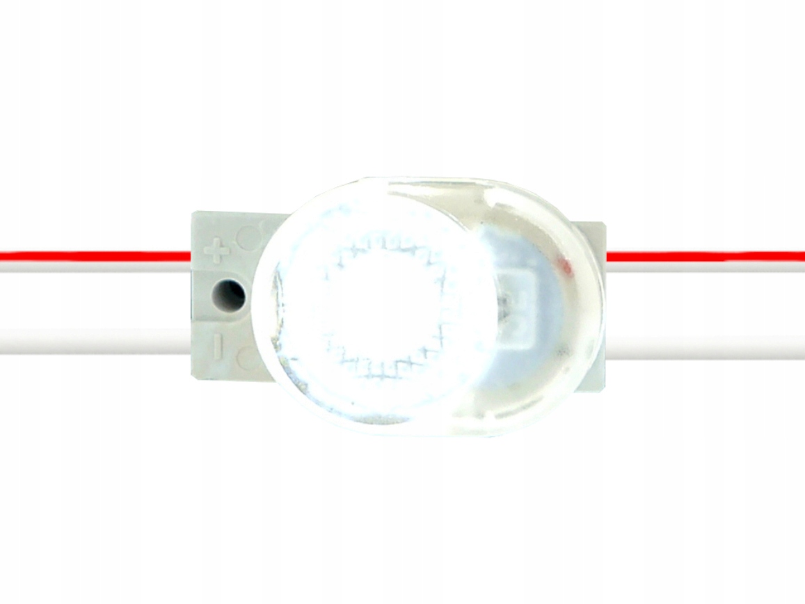 

Moduł soczewkowy Mocny 54 lumeny 12V Biały Zimny