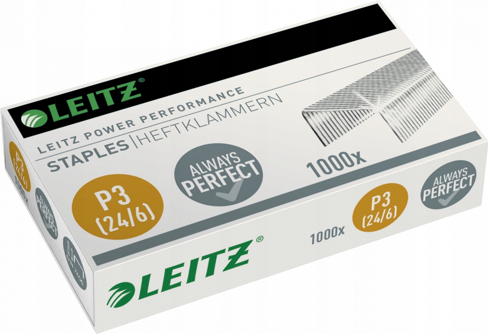 

Zszywki Leitz Power Performance 24/6 1000 Szt