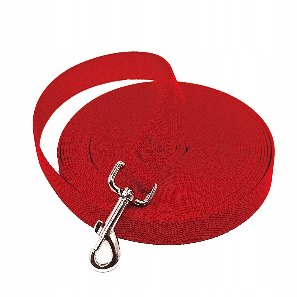 

Smycz treningowa dla psa mocna Taśma 2cm 10m