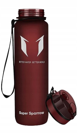 Butelka Sparrow 350 ml bordo
