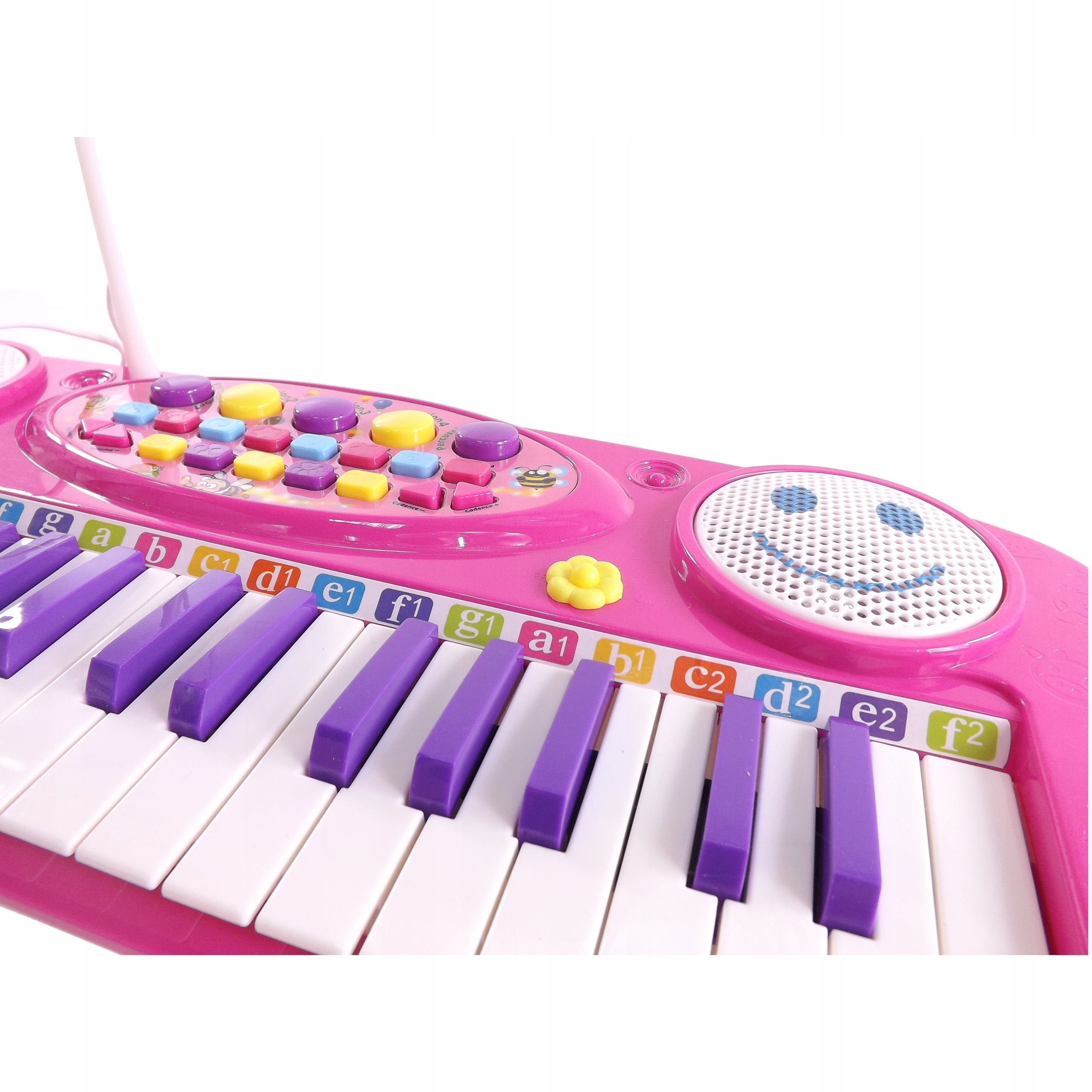 ORGANY Z MIKROFONEM 37 KLAWISZY! NAGRYWANIE 3702 R Wiek dziecka 3 lata +