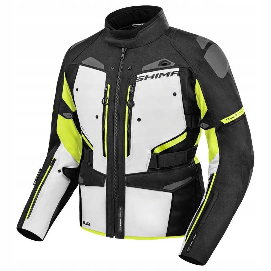 Shima Dune Men Fluo pánska turistická motocyklová bunda 3XL