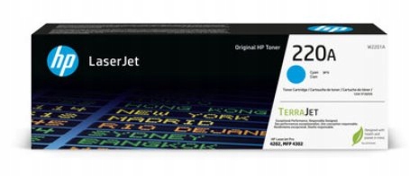 Hp 220A Cyan Original LaserJet Toner (~1,800 pages) W2201A
