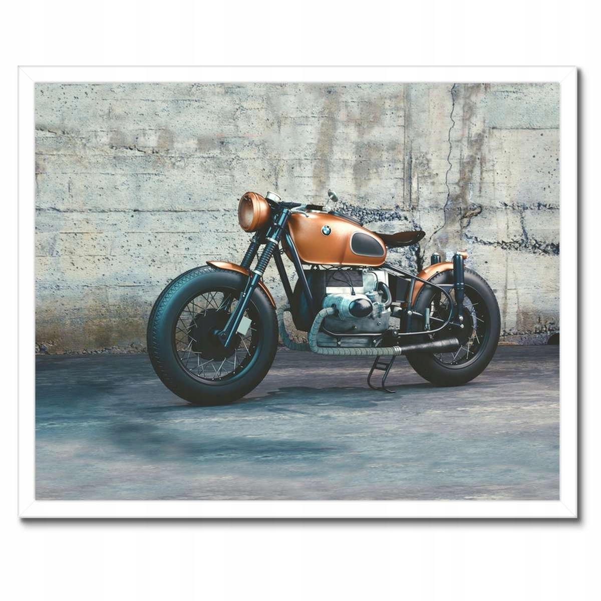 Plakáty v rámu 50x40 Motocykl Bmw Motor