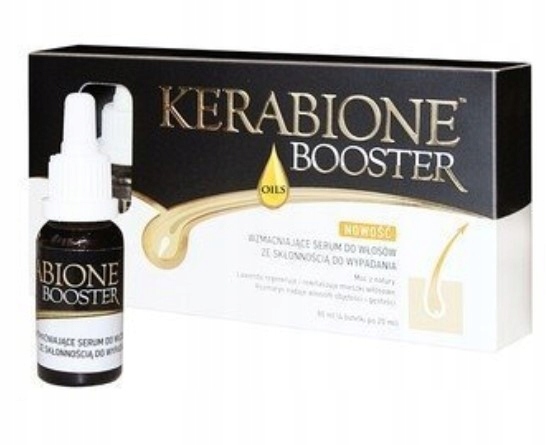 

Kerabione Booster Oils serum do włosów 4x20ml