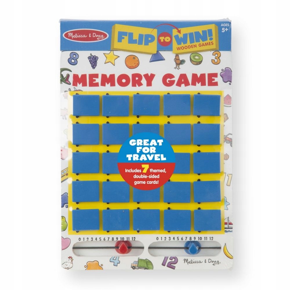 

Układanka drewniana Memory podróżne MelissaandDoug