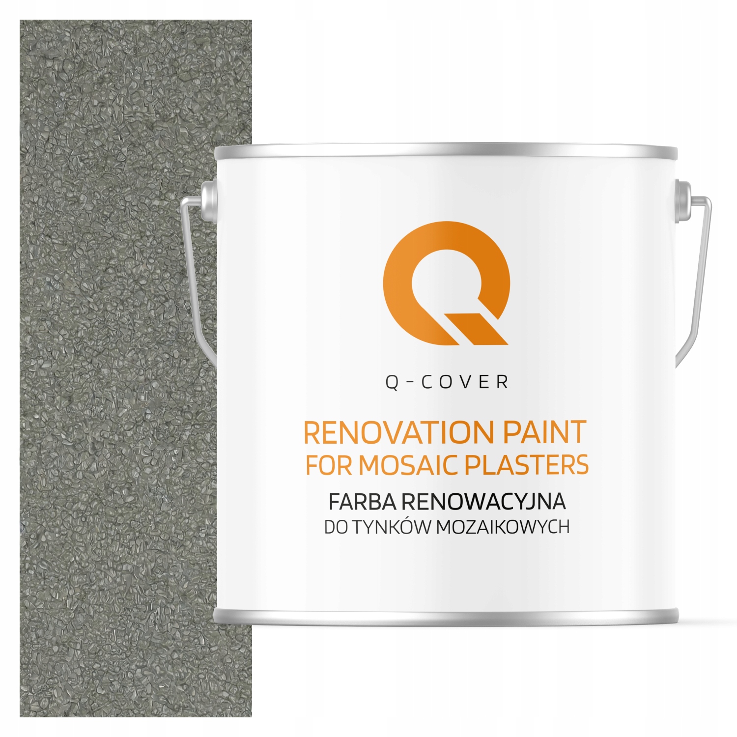 Barva na mozaikovou omítku Renovační 5L Cementová obnova Šedá Ral 7033