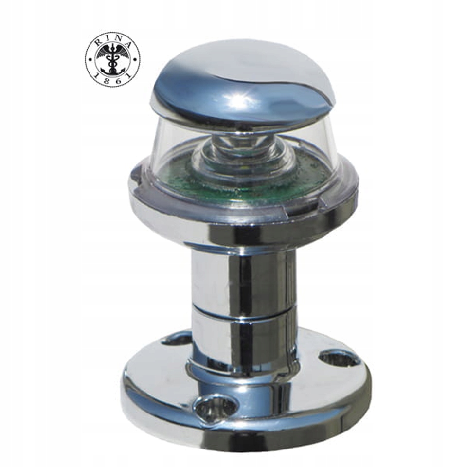 Led kotevní lampa 360° nerezová ocel