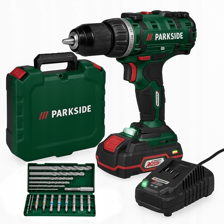 Wkrętarka Parkside zasilanie akumulatorowe 20 V Pabs 20-Li G8