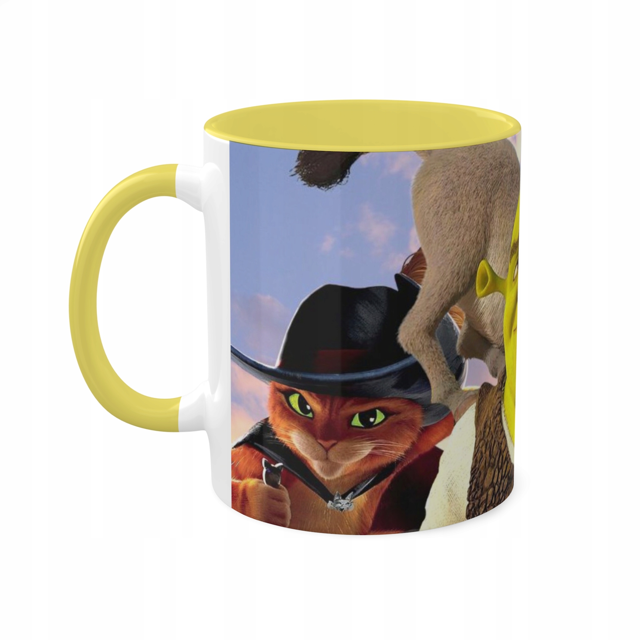 Kubek z motywem Shrek imię różne wzory/RÓŻNE
