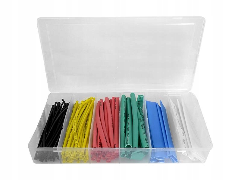 Zestaw rurek koszulek termokurczliwych kolor (0249