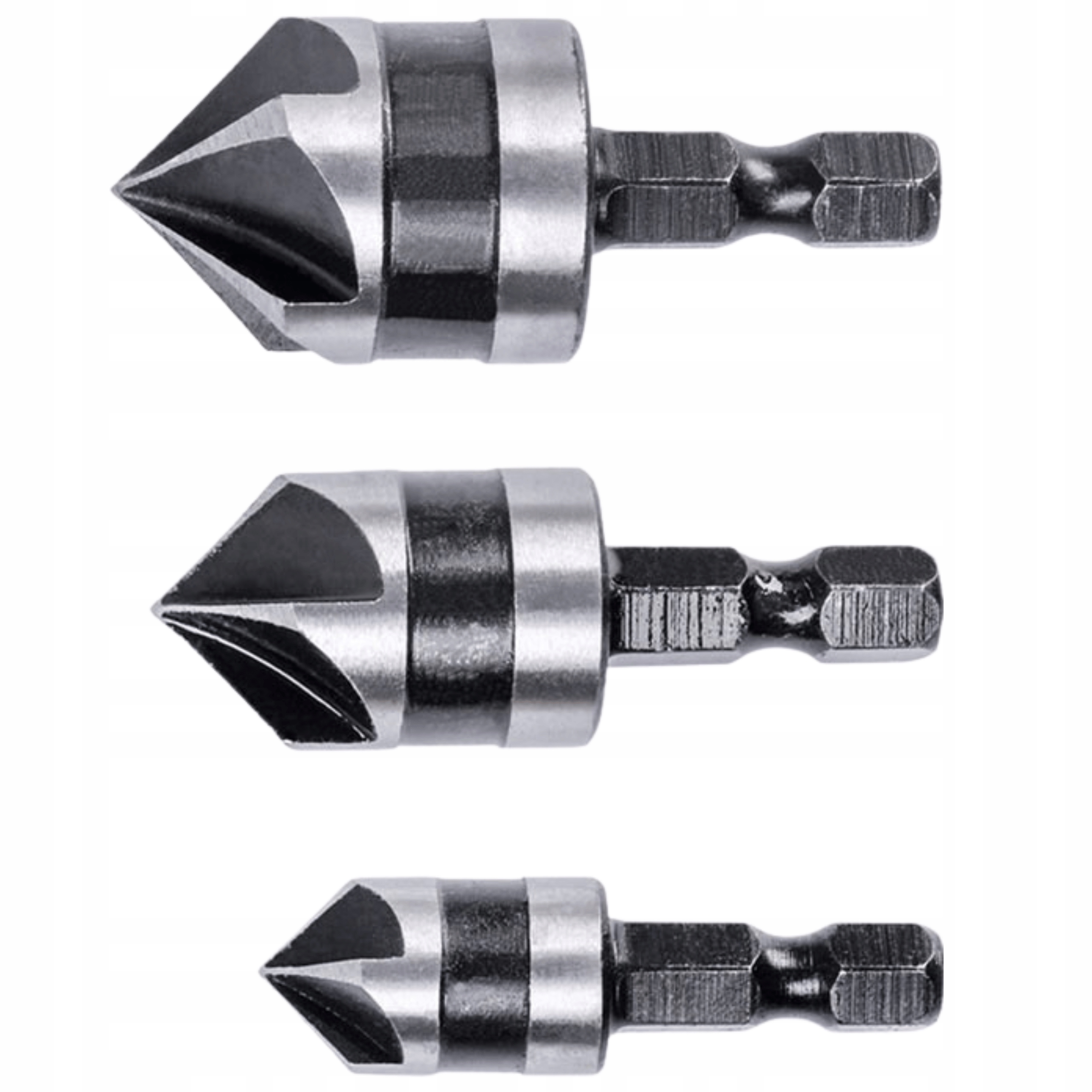 POGŁĘBIACZ FAZOWNIK STOŻKOWY DO METALU 12-19 mm x3