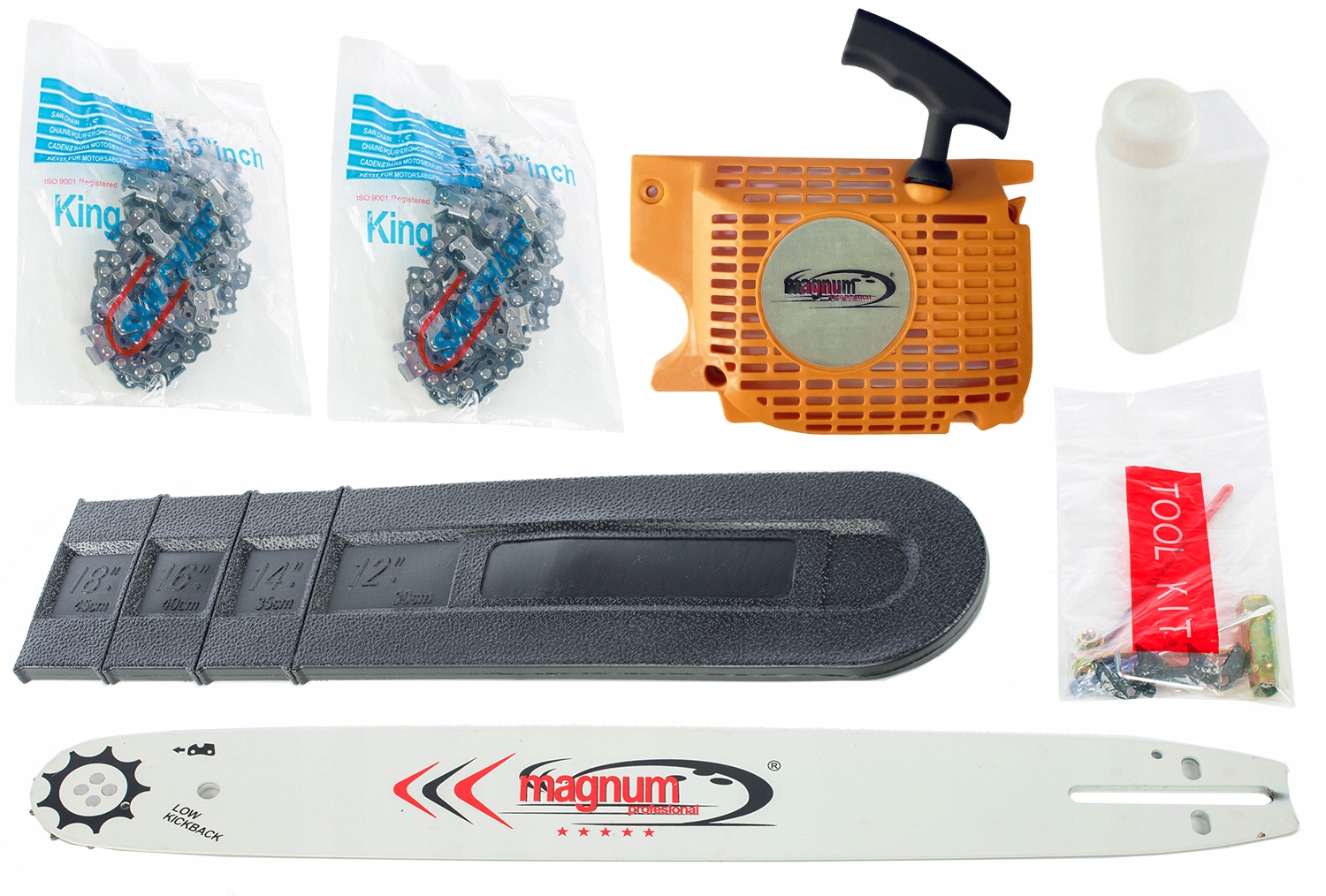 PIŁA SPALINOWA PILARKA ŁAŃCUCHOWA DO DRZEWA 5.2KM + SIEKIERA + OLEJ XXL Podziałka łańcucha ('') .325''