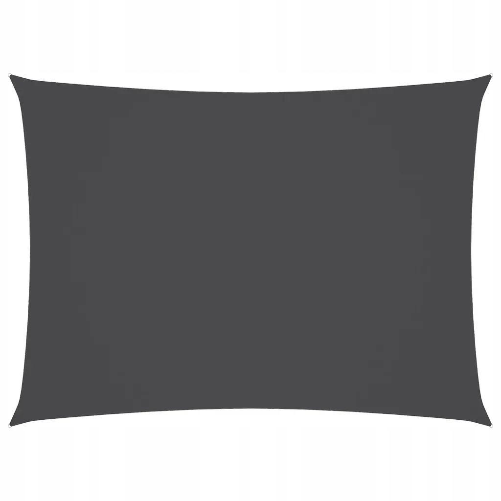 Sluneční a dešťová plachta Oxford Pu, antracitová, 2,5 x 4,5 m