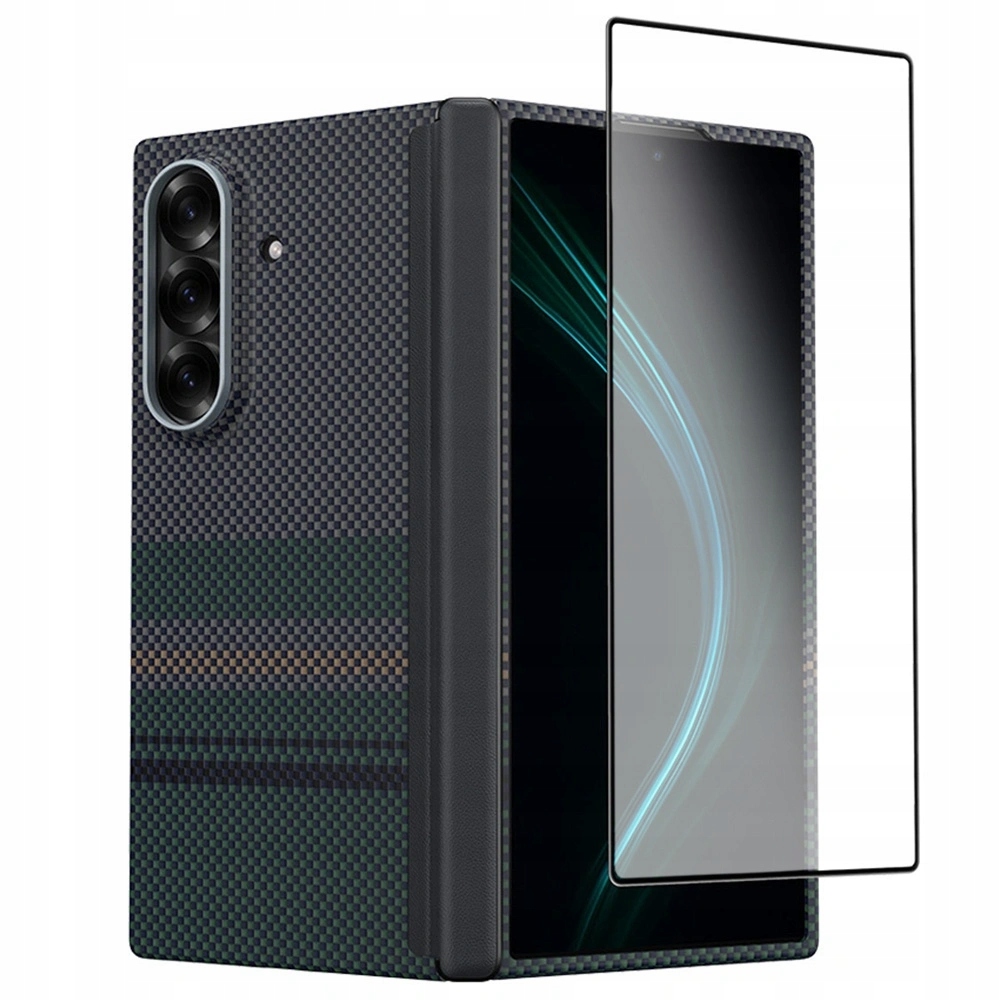 Set Puzdro sklo Benks Aramid Fiber Kevlar pre Samsung Galaxy Z Fold7 5G
