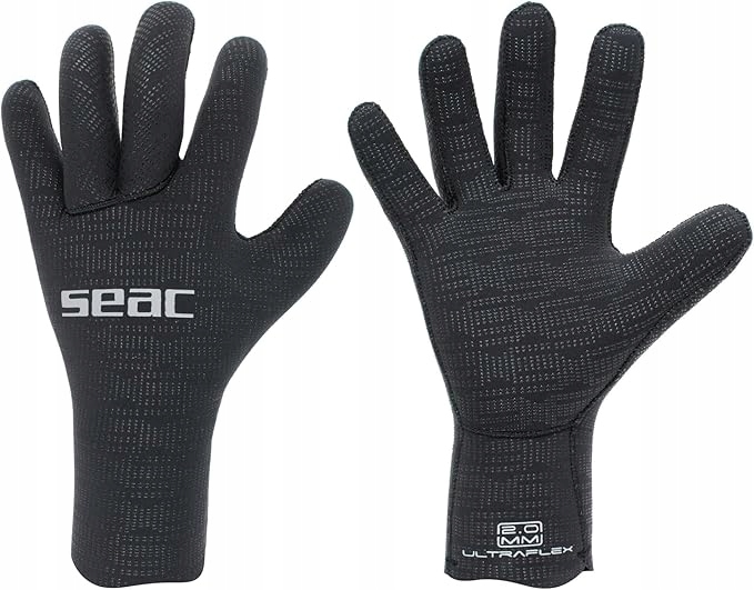 Neoprenové rukavice Seac Ultraflex 2 mm L – pro potápění, protiskluzové